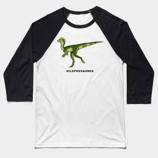 Dilophosaurus Baseball T-Shirt